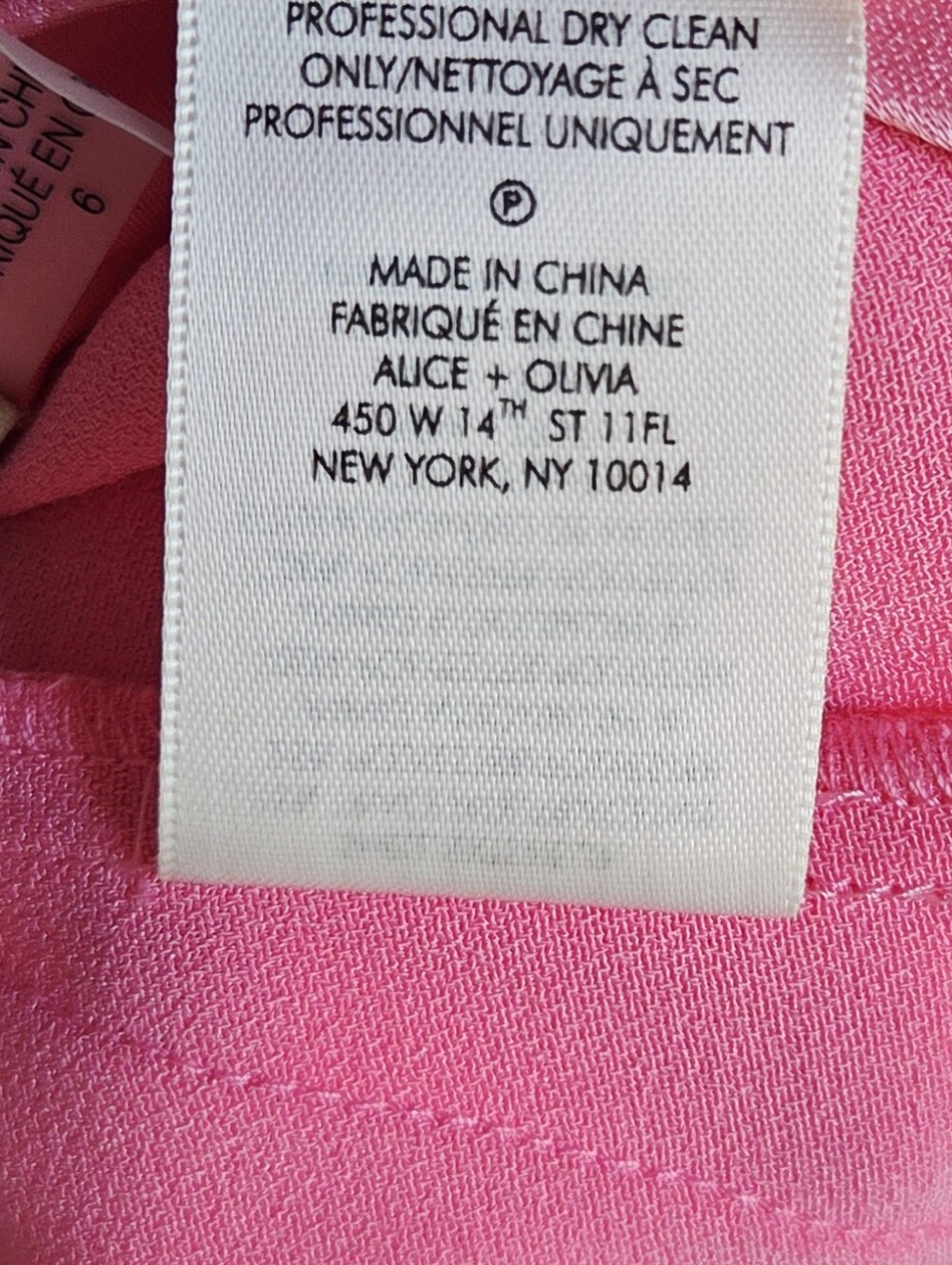 Alice + Olivia Deanna Satin High-waisted Bootcut Pants In Primrose Size 6 - Picture 10 of 10